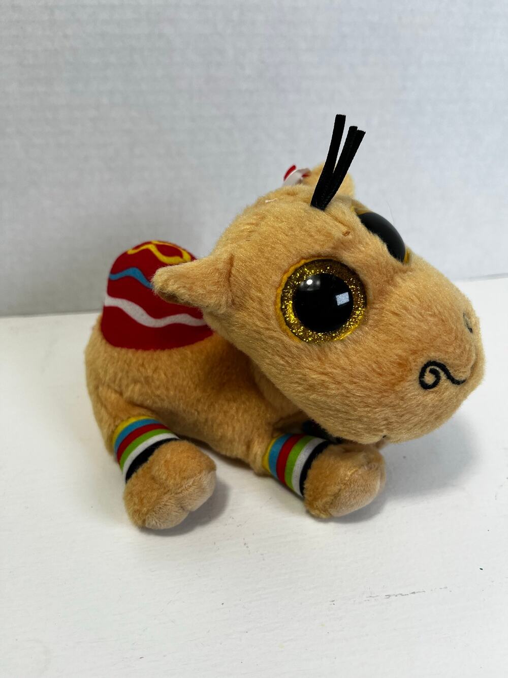 ty Beanie Boo's JAMAL the camel NWT Velvety series with glitter eyes collectible